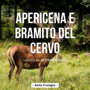 Apericena e bramito del cervo a Badia Prataglia
