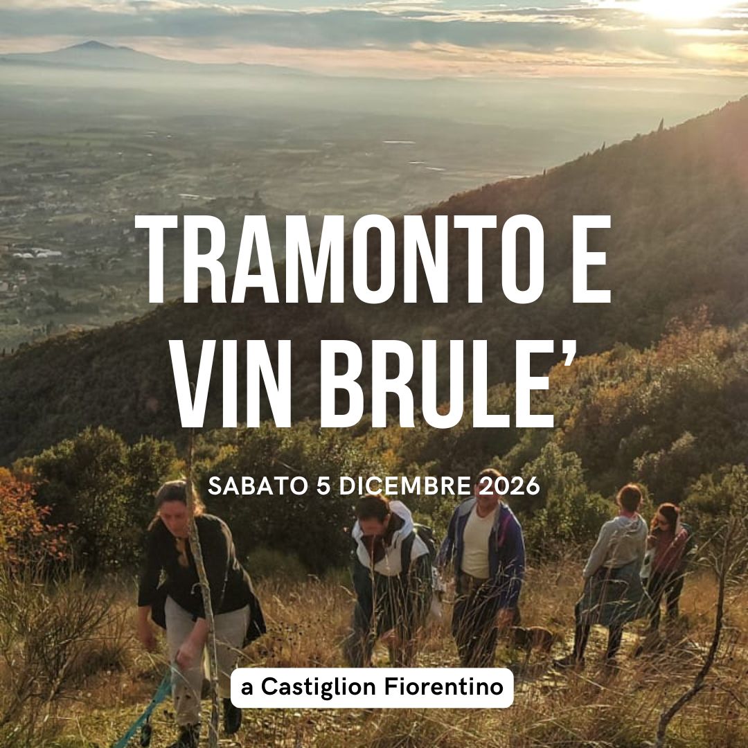 Tramonto e vin brulè a Castiglion Fiorentino